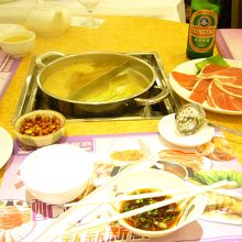 ネイザン通りで夕食です