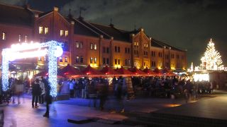 クリスマスの赤レンガ倉庫