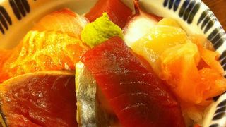 1コインで海鮮丼