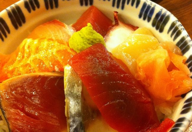 1コインで海鮮丼