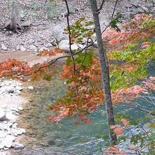 散策路から渓谷