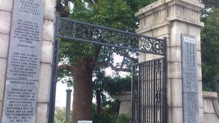 4000人以上の外国人の魂が眠る墓地