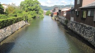 街の南側にある