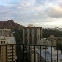 部屋からの眺めです