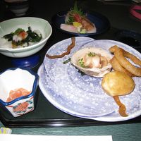 奥のお刺身もおいしかったです