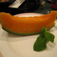 メロンも甘くておいしい
