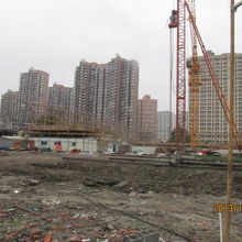 工事が始まっている。