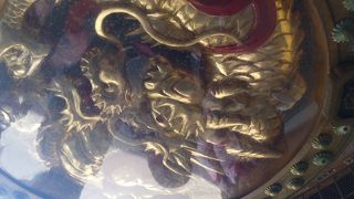 龍の彫刻