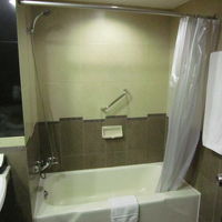 浴槽が深くてゆったりつかれます