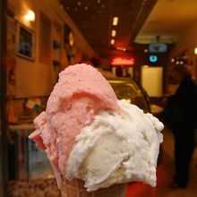 左がスイカ味、右がバナナ味