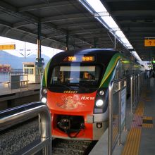 ITX青春号（帰りの加平駅）