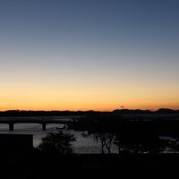 松島湾に昇る朝日が素晴らしいです！