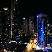 夜のホテル　きれい！