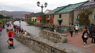 小樽の観光名所　小樽運河