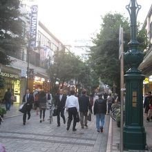 人気の商店街