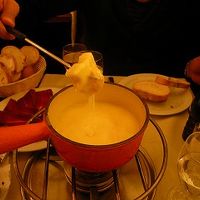 レストランも有名らしい。フォンデュを食べました