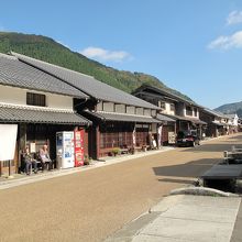 熊川宿の美しい街並
