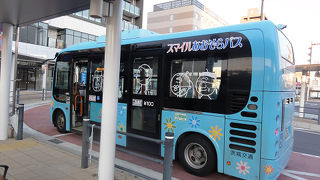 市内を細かく回ります。