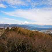 世界遺産の富士山と三保の松原を一望できる場所