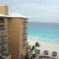 目の前はビーチ