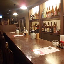 カウンター席の様子