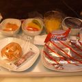 世界最大の飛行機にていただく、ちょいリッチな機内食