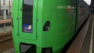 函館を出発するなら進行方向左側を確保しよう