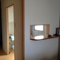 この向うに小さいキッチン