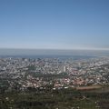 ケープタウンを一望できる