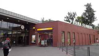 プラハのバスターミナル