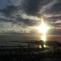 ホテルからのサンセット