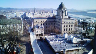 ホテルから観た旧市街地