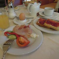 ホテルの朝食です