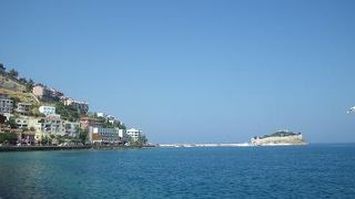 海がきれいです