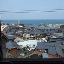 部屋から見た街の風景です。