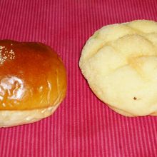 つぶあんぱんとメロンパン　