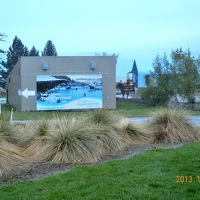 1Ｆ　窓からは湖は見えません。