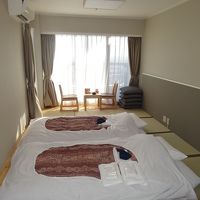 窓からの景色はよい