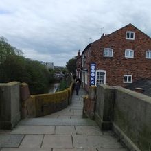 城壁の上の散策路