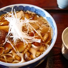 きのこ蕎麦(1,260円)
