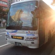 千葉～鴨川を結ぶ高速バスです。