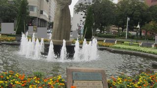 記念写真を撮るのにいい場所かも