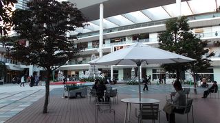 広場がいい・・イルミネーションが素敵！