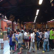 お祓いの順番待ち