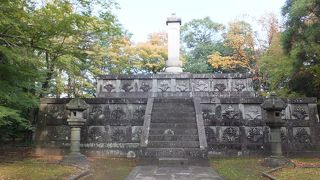 武士では最大の墓所と聞きました