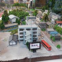 ジオラマの中のホテル