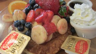 話題のパンケーキ