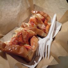 絶品ロブスターロール！