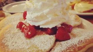 パンケーキの有名店。