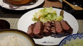 仙台にて初めての夕食